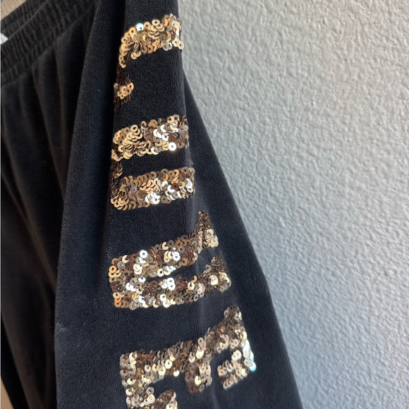PINK Victoria's Secret gold sequin Y2K jogger sweats - Picture 6 of 7